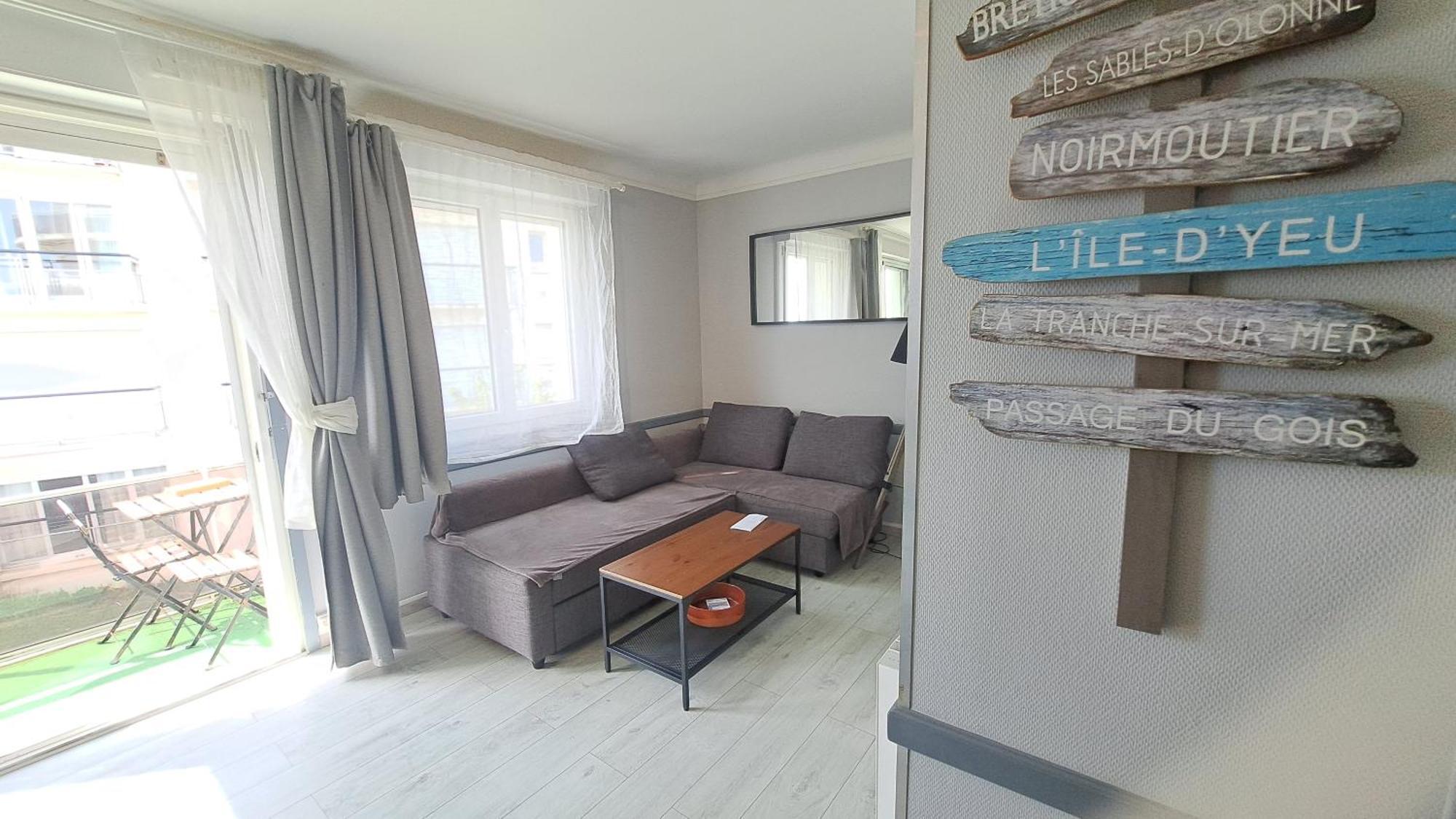 Couchant Radieux Appartement 2 Pieces 4 Personnes Vue Mer Saint-Jean-de-Monts Exterior foto